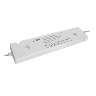 LED Driver 120W IP44 tahan air Sumber daya 12V Transformer 220-240V AC ke DC untuk lampu strip, produk tegangan konstan