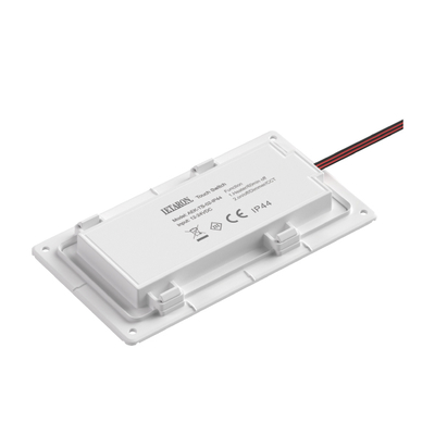 Sakelar Peredup Kamar Mandi Tahan Air IP44, Peredup LED 12V atau 24V Sensor Sentuh sakelar ganda untuk Lampu Cermin